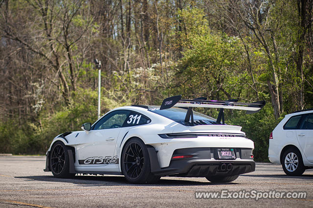 Porsche 911 GT3 spotted in Bloomington, Indiana