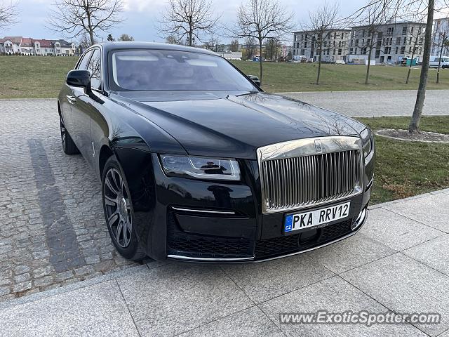 Rolls-Royce Ghost spotted in Iława, Poland