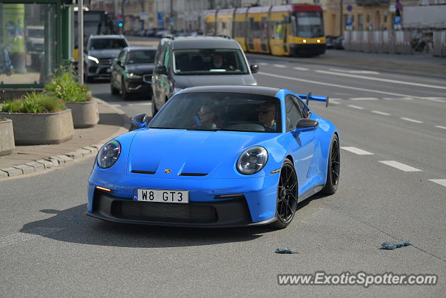 Porsche 911 GT3 spotted in Warsaw, Poland