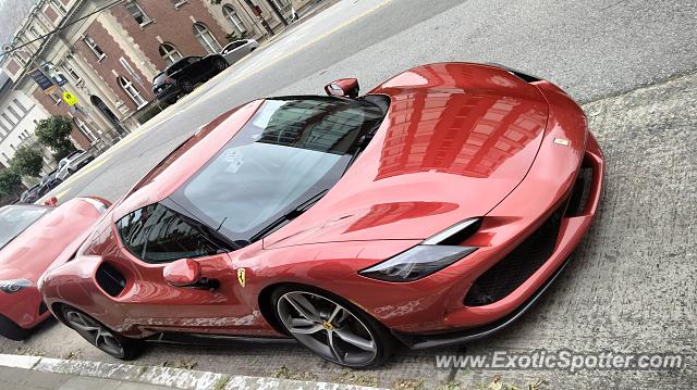 Ferrari F8 Tributo spotted in San Francisco, California