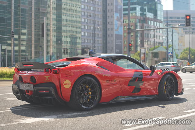 Ferrari SF90 Stradale spotted in Warsaw, Poland