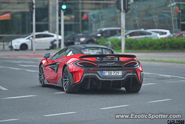 Mclaren 600LT spotted in Warsaw, Poland