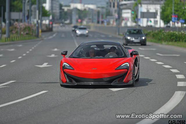 Mclaren 600LT spotted in Warsaw, Poland