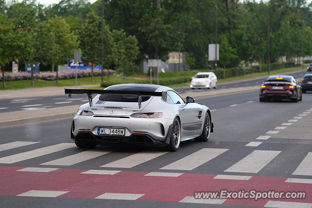 Mercedes AMG GT spotted in Warsaw, Poland