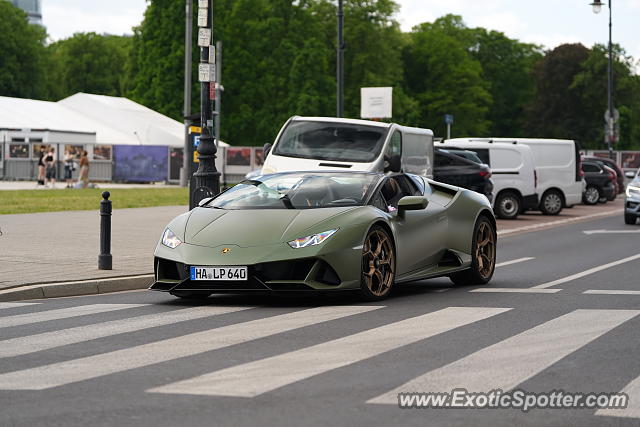 Lamborghini Huracan spotted in Warsaw, Poland