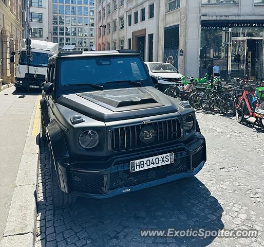 Mercedes 4x4 Squared spotted in Paris, France