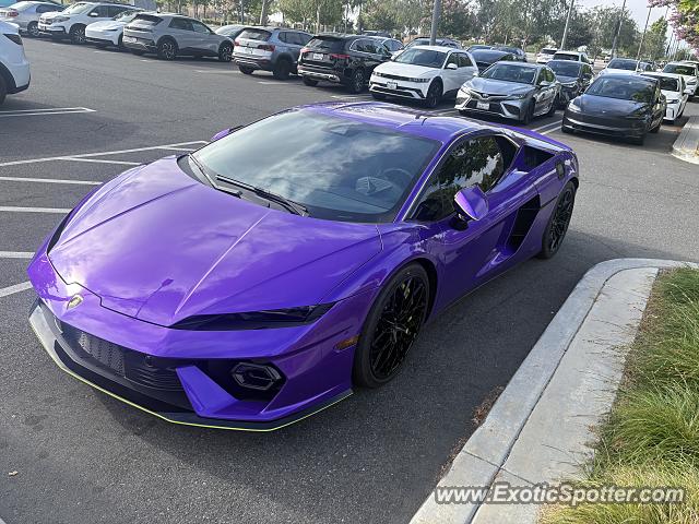 Lamborghini Huracan spotted in Irvine, California