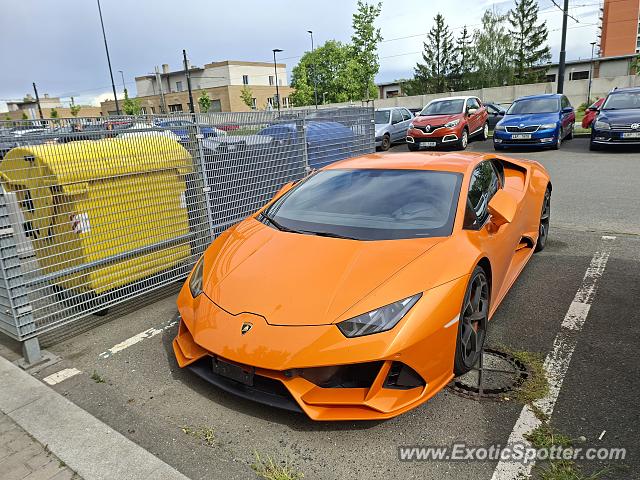 Lamborghini Huracan spotted in Prague, Czech Republic