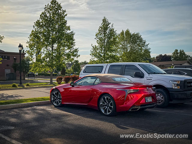 Lexus LC 500 spotted in Granger, Indiana