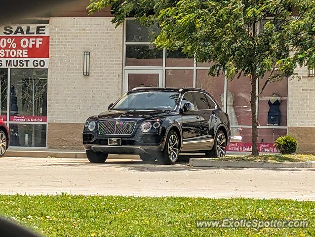 Bentley Bentayga spotted in Fishers, Indiana