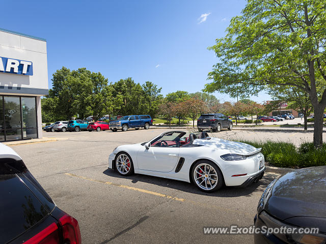 Porsche Cayman GT4 spotted in Granger, Indiana