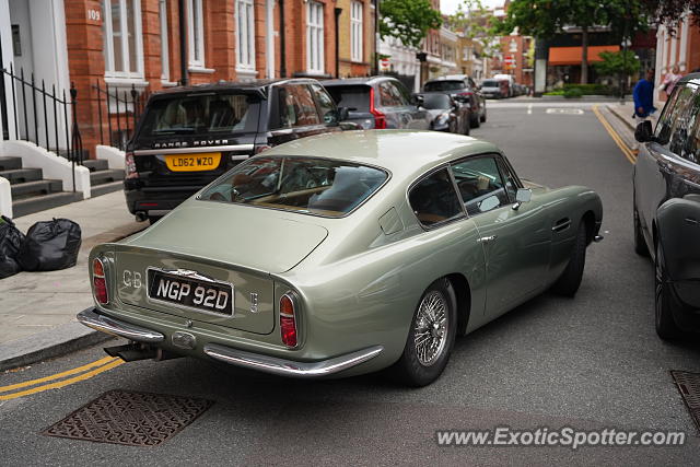 Aston Martin DB6 spotted in London, United Kingdom