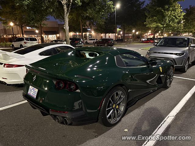 Ferrari 812 Superfast spotted in Charlotte, North Carolina
