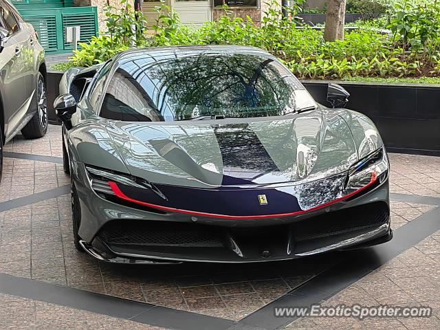 Ferrari SF90 Stradale spotted in Jakarta, Indonesia