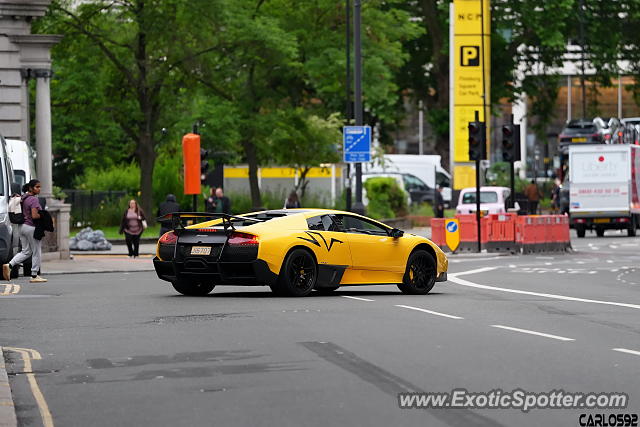 Lamborghini Murcielago spotted in London, United Kingdom
