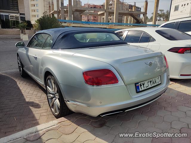 Bentley Continental spotted in Kish island, Iran