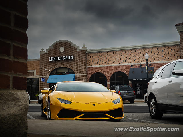 Lamborghini Huracan spotted in Granger, Indiana