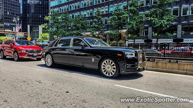 Rolls-Royce Phantom spotted in Manhattan, New York