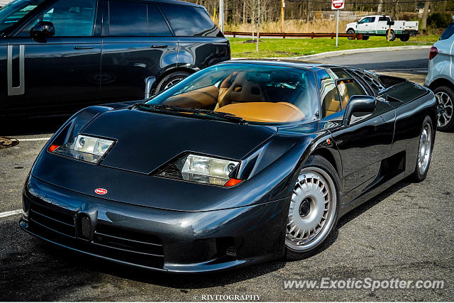 Bugatti EB110 spotted in North Salem, New York
