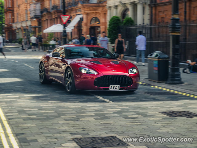 Aston Martin Zagato spotted in London, United Kingdom