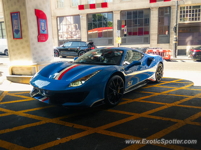 Ferrari 488 GTB spotted in London, United Kingdom