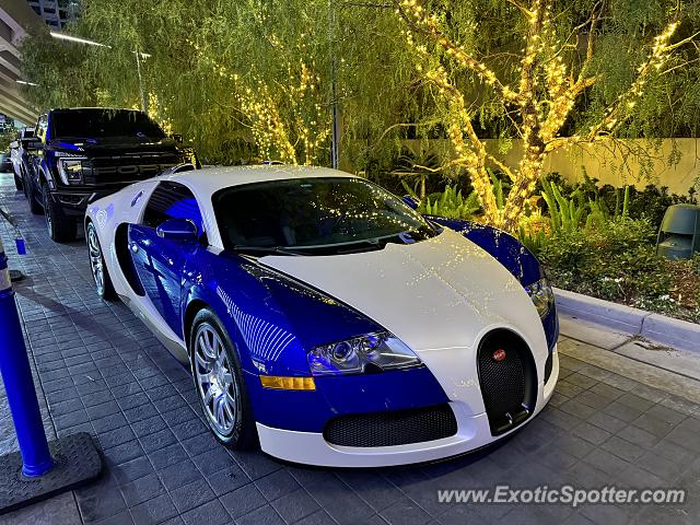 Bugatti Veyron spotted in Las Vegas, Nevada