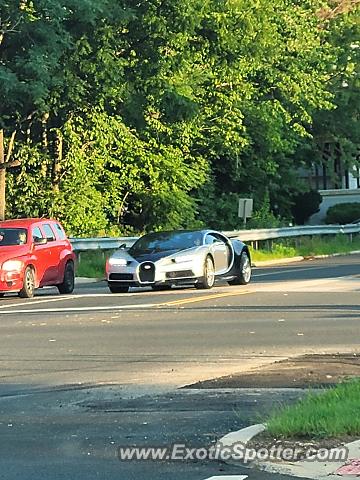Bugatti Chiron spotted in Bedminster, New Jersey