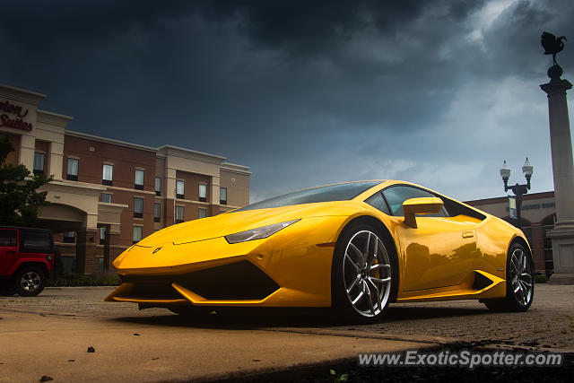 Lamborghini Huracan spotted in Granger, Indiana
