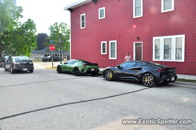 Lotus Evora spotted in Elkhart Lake, Wisconsin