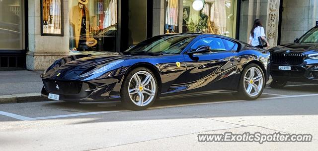 Ferrari 812 Superfast spotted in Zürich, Switzerland
