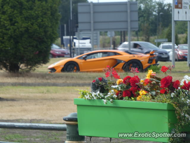 Lamborghini Aventador spotted in Dumplington, United Kingdom