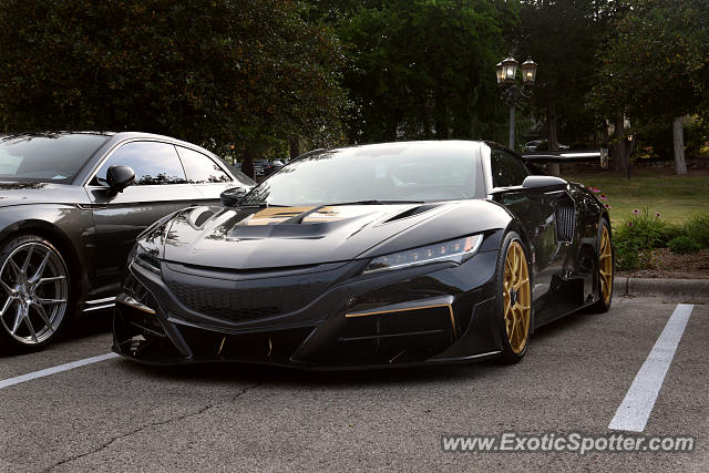 Acura NSX spotted in Elkhart Lake, Wisconsin