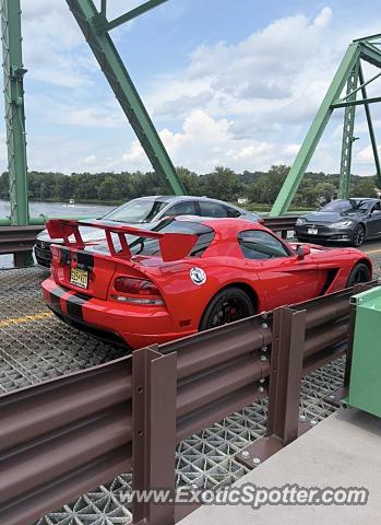 Dodge Viper spotted in New Hope, Pennsylvania