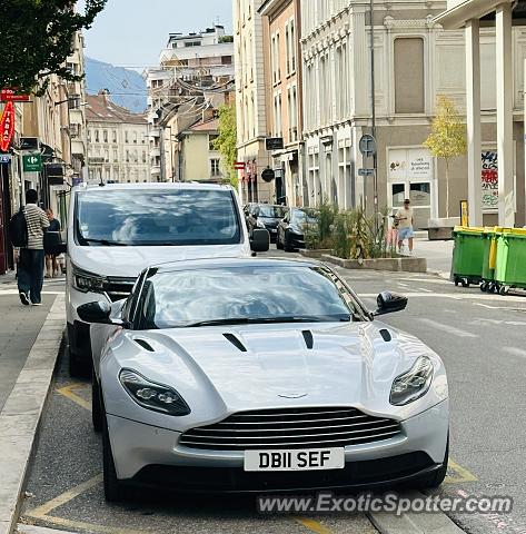 Aston Martin DB11 spotted in Grenoble, France