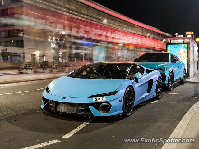 Lamborghini Urus spotted in London, United Kingdom