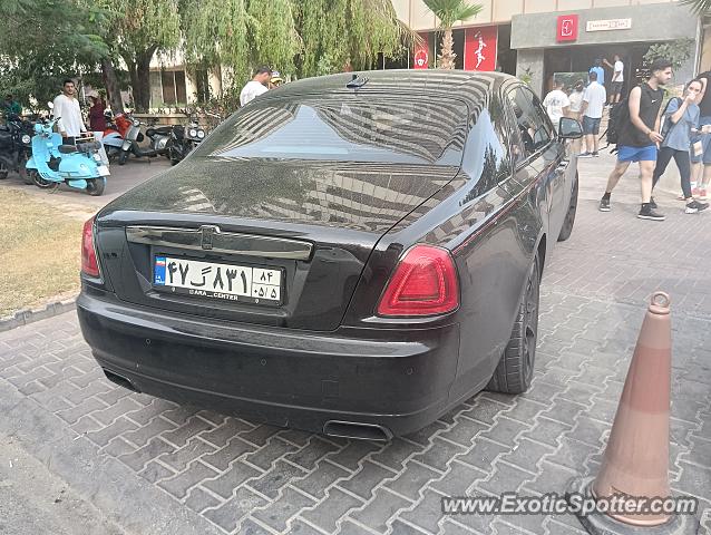 Rolls-Royce Ghost spotted in Kish Island, Iran
