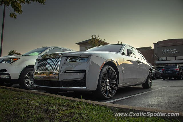 Rolls-Royce Ghost spotted in Granger, Indiana