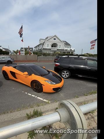 Mclaren MP4-12C spotted in Spring Lake, New Jersey
