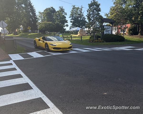 Ferrari SF90 Stradale spotted in New Hope, Pennsylvania