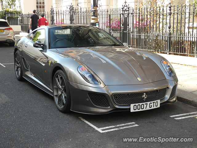 Ferrari 599GTO spotted in London, United Kingdom