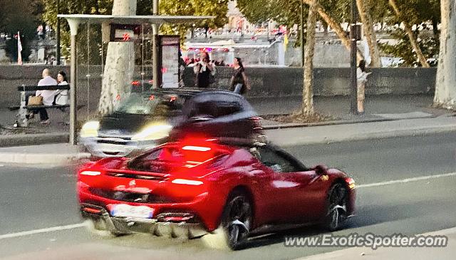 Ferrari F8 Tributo spotted in Paris, France