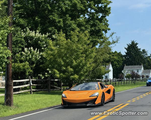 Mclaren 570S spotted in New Hope, Pennsylvania