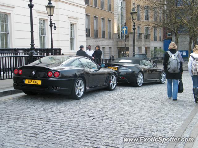 Ferrari 575M spotted in London, United Kingdom