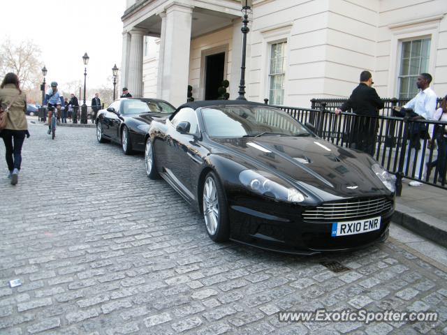 Aston Martin DBS spotted in London, United Kingdom