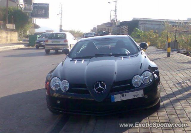 Mercedes SLR spotted in Beirut, Lebanon