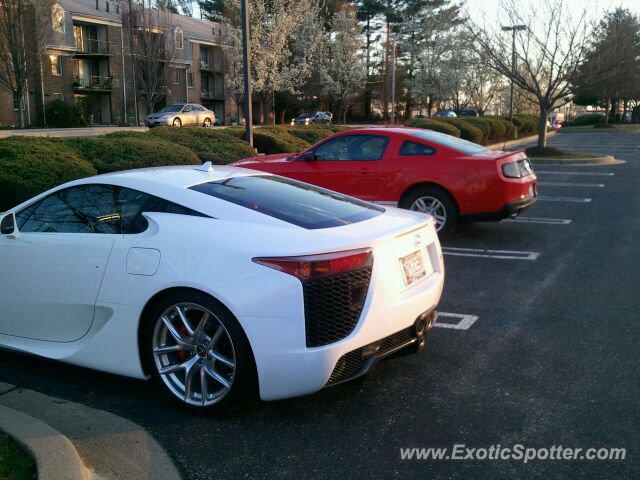 Lexus LFA spotted in Gaithersburg, Maryland