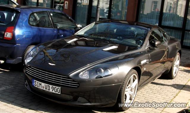 Aston Martin DB9 spotted in Simmern, Germany