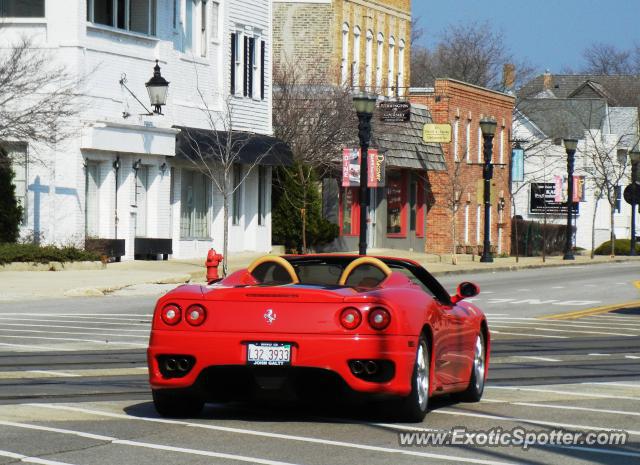Ferrari 360 Modena spotted in Barrington , Illinois