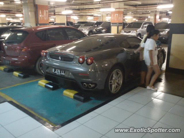 Ferrari F430 spotted in Jakarta, Indonesia
