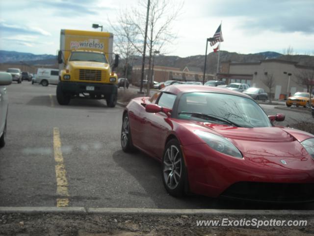 Tesla Roadster spotted in Denver, Colorado